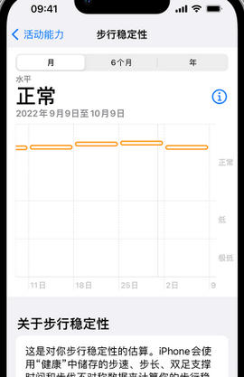 黄石港iPhone手机维修如何在iPhone开启'步行稳定性通知'