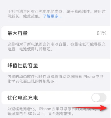 黄石港苹果15维修分享iPhone15充电到80%就充不进电了怎么办 